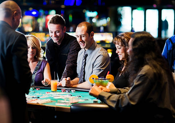 Live dealer studio with multiple camera angles showing Captain's Bounty table setup